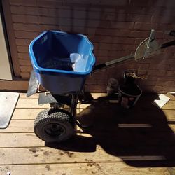 Chapin 80lbs Rock And Salt Spreader