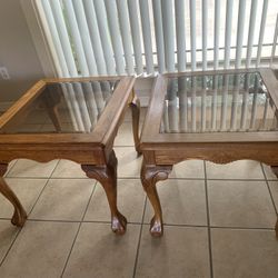 2 end tables