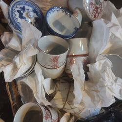 Antique  Dinnerware, Assortment Of fine China 