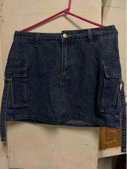 women cargo skirt