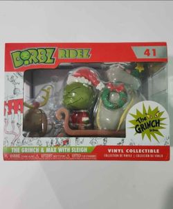 Dorbz Ridez 41 The Grinch & Max with Sleigh