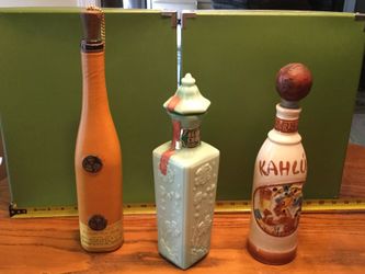 vintage bottle collection