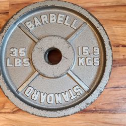 Pair Of Olympic Standard Barbell 35s