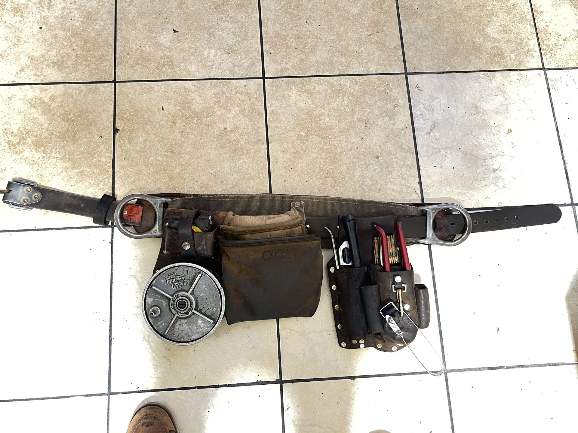 Ironworker Tool Belt With D Rings