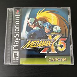 PS1 Mega Man X 5