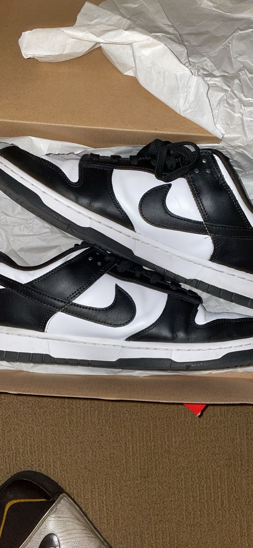 Air Nike Dunks (Black And White)