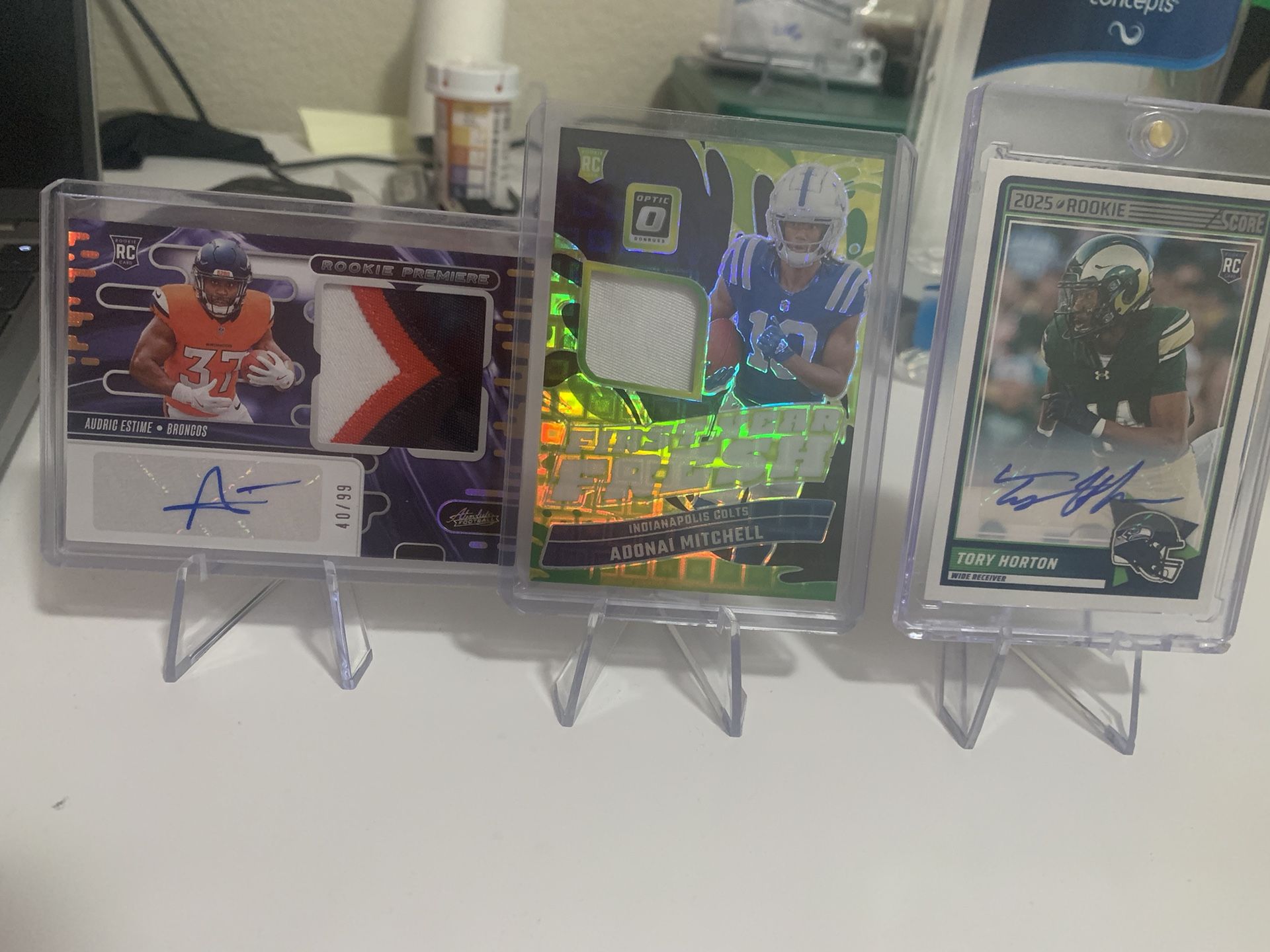 Panini Black Pandora Rookie Optic 4 Card Lot
