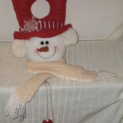 Christmas/Holiday Snowman Door Hang
