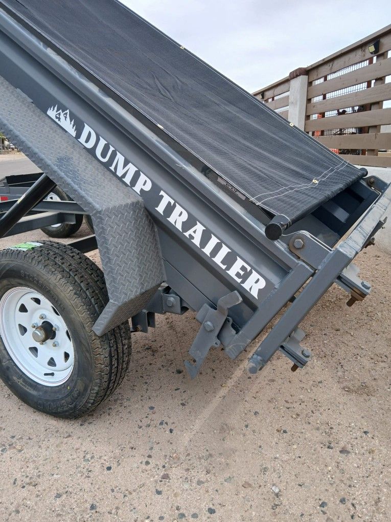 7 X 14 Dump Trailer - 14k
