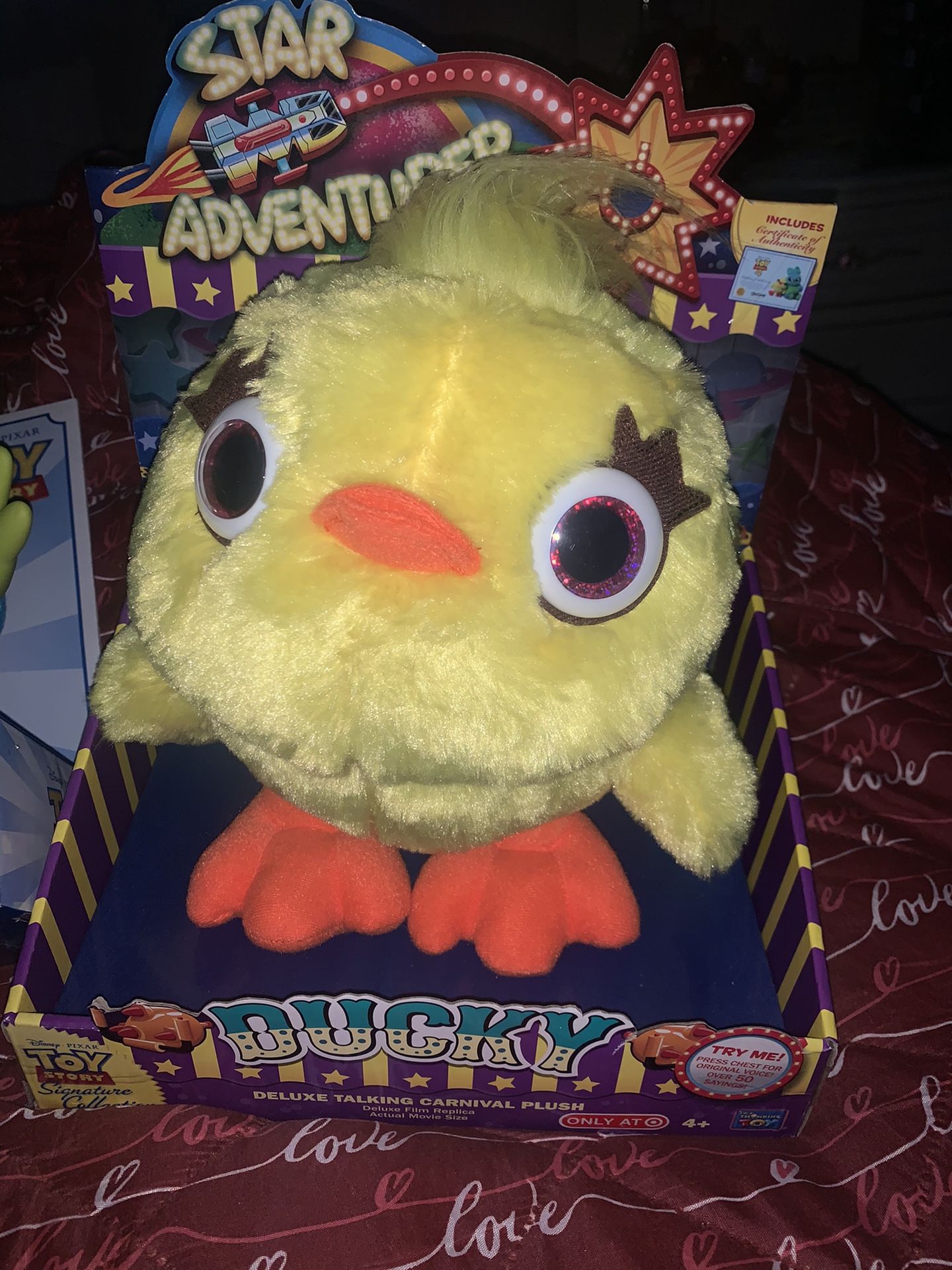 Ducky Plushie Toy story 4