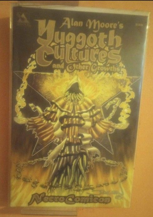 Alan Moore Yuggoth Cultures Signed By Jacen Burrows