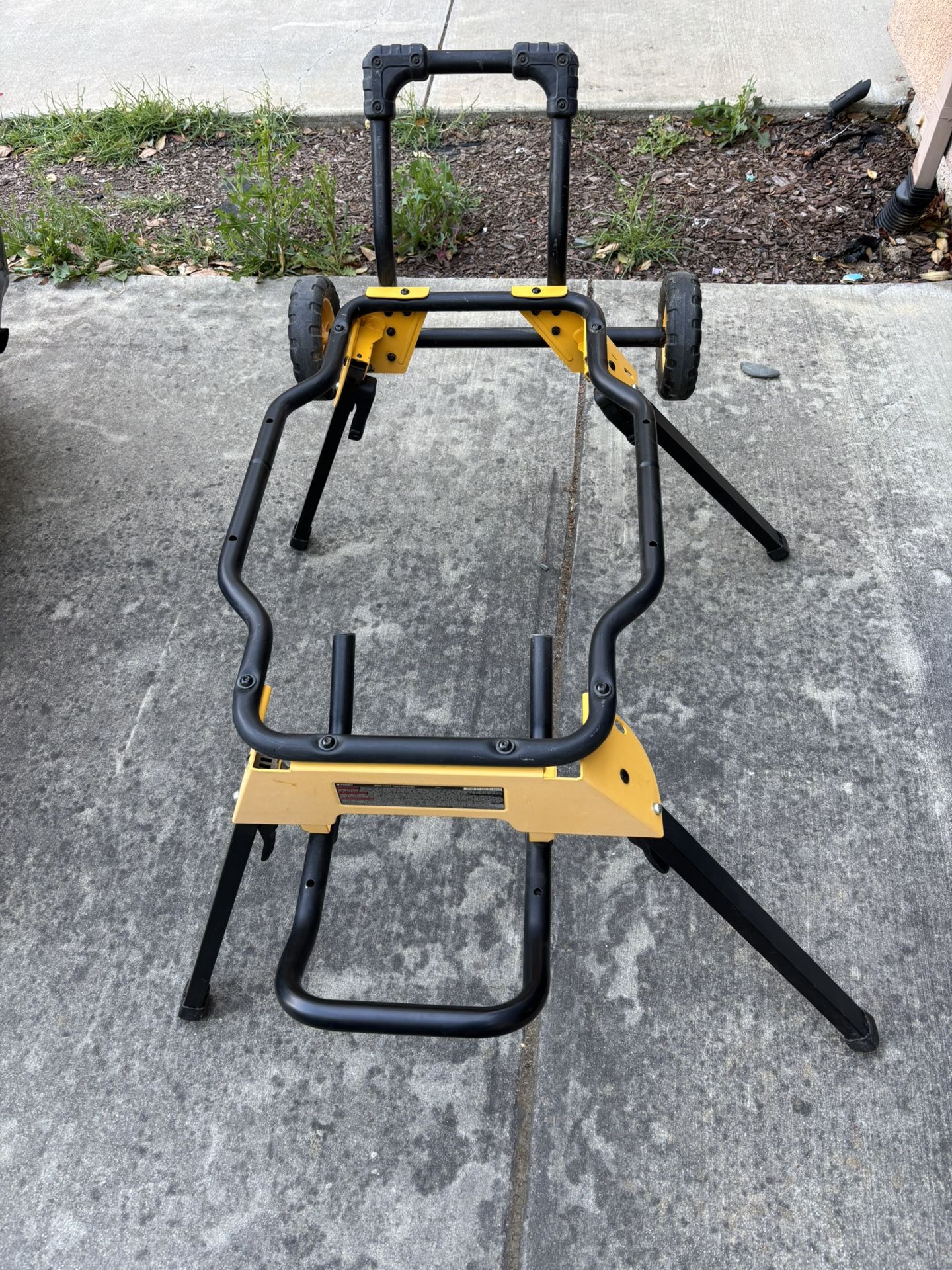 Dewalt Rolling Stand For Table Saw