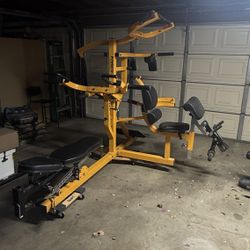 Powertec Workbench Multisystem – 3-Station Home Gym (Great Condition)