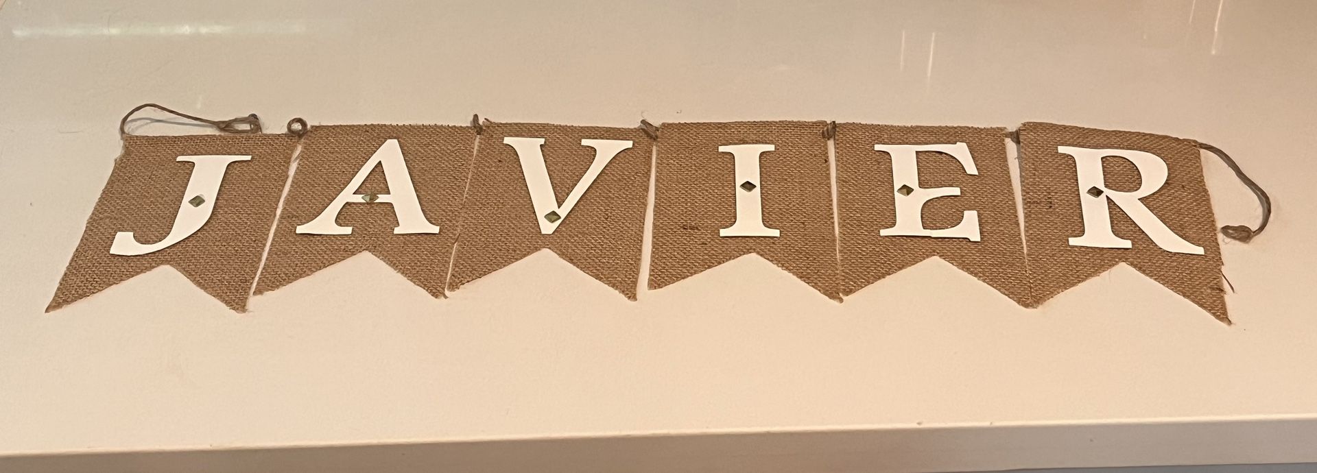 Name Banner (Javier)