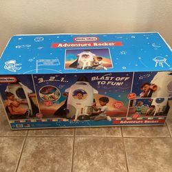 Brand New Little Tikes Adventure Rocket 
