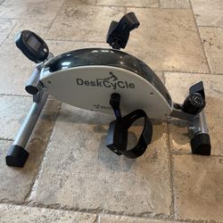 DeskCycle Under Desk Bike Pedal Exerciser - Stationary Bikes for Home & Office 