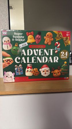 Crazy Fun Mini Cube Squishy Advent Calendar