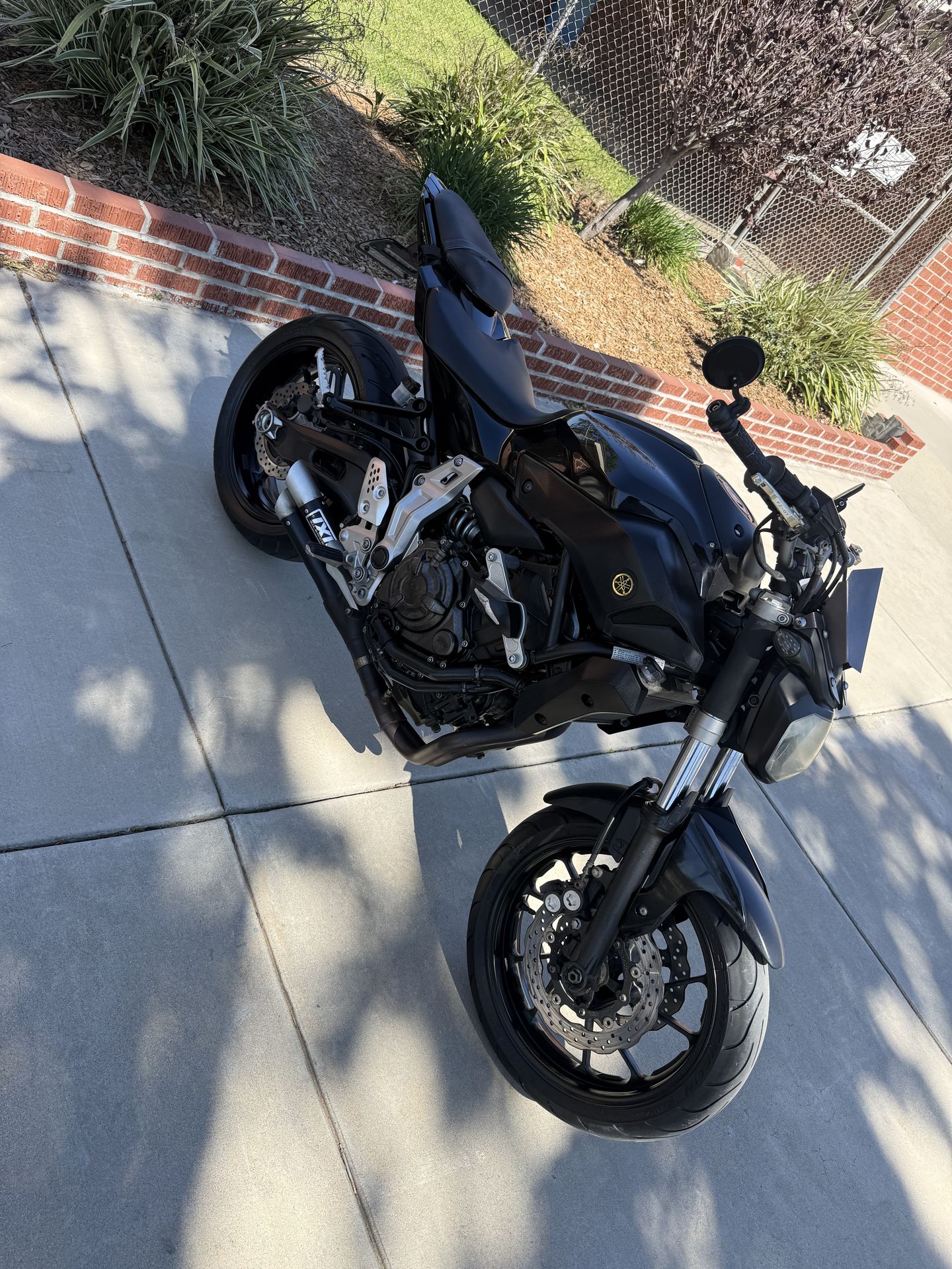 Yamaha fz07 2016 black for Sale in Westchester, CA - OfferUp