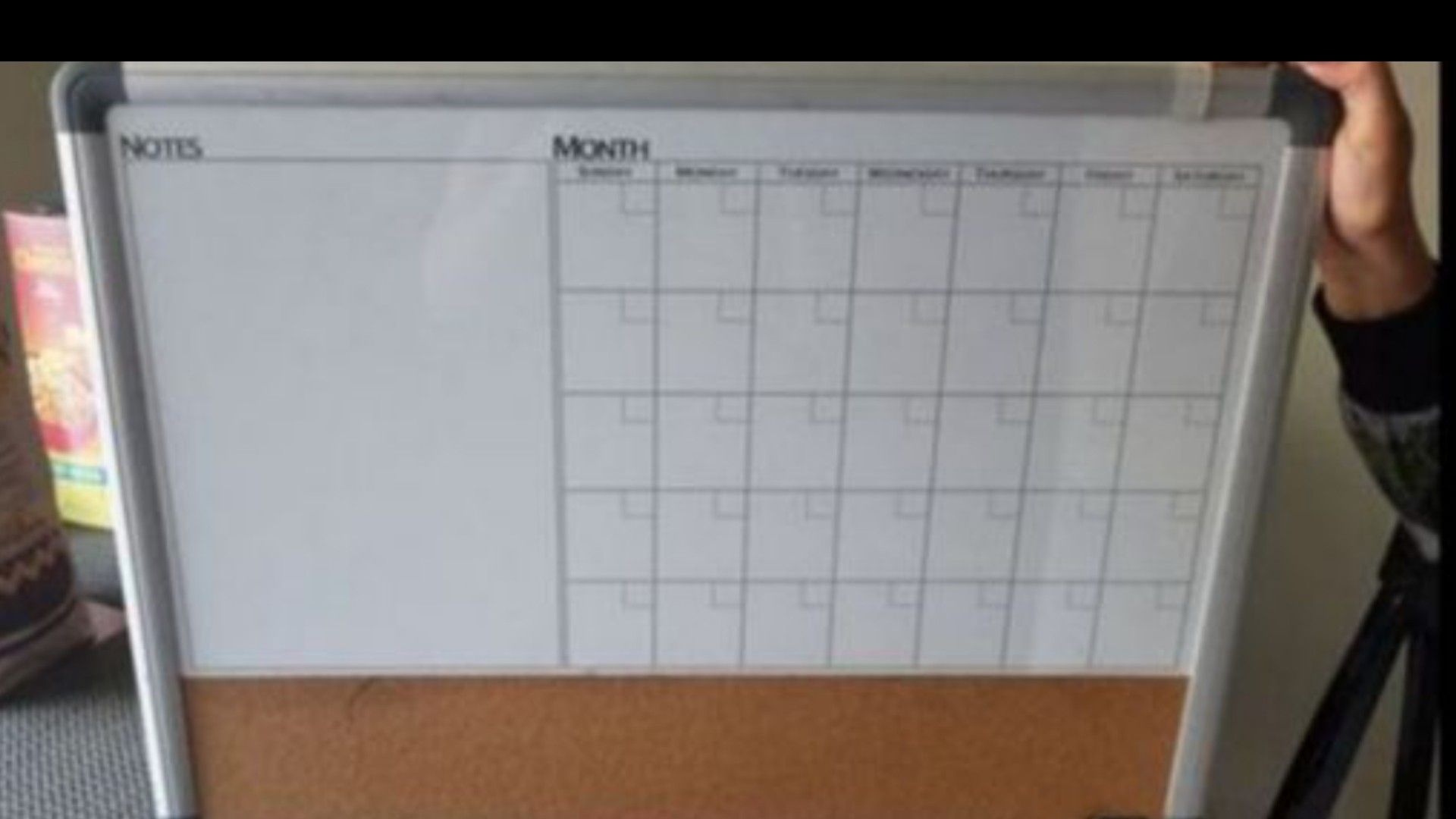 Calendar/Reminder White Board