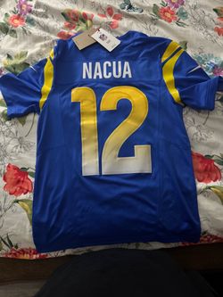 LA Rams Puka Nacua #12 Nike NFL Jersey