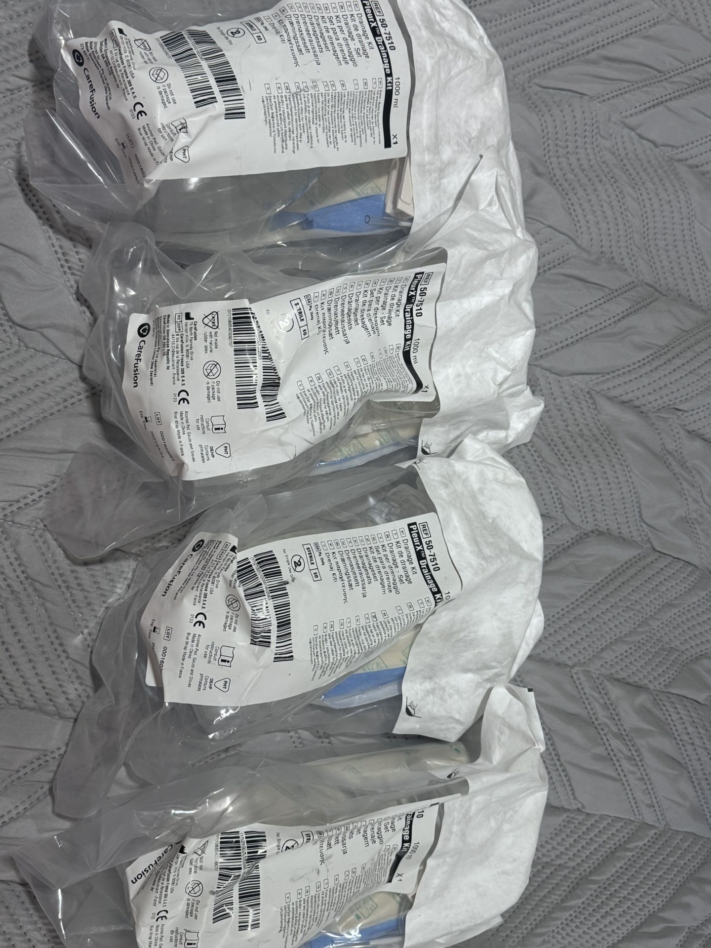 Drainage Kit. PleurX 50-7(contact info removed)ml