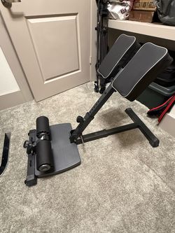Sissy Squat and Back Extension Machine