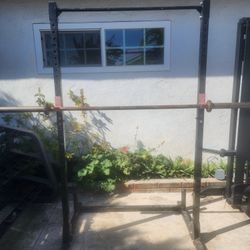 Squat Rack And Barbell