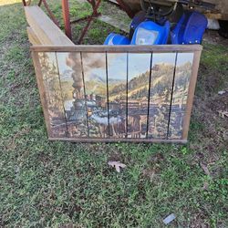 Vintage Barn Art 3'long X 2' Wide 