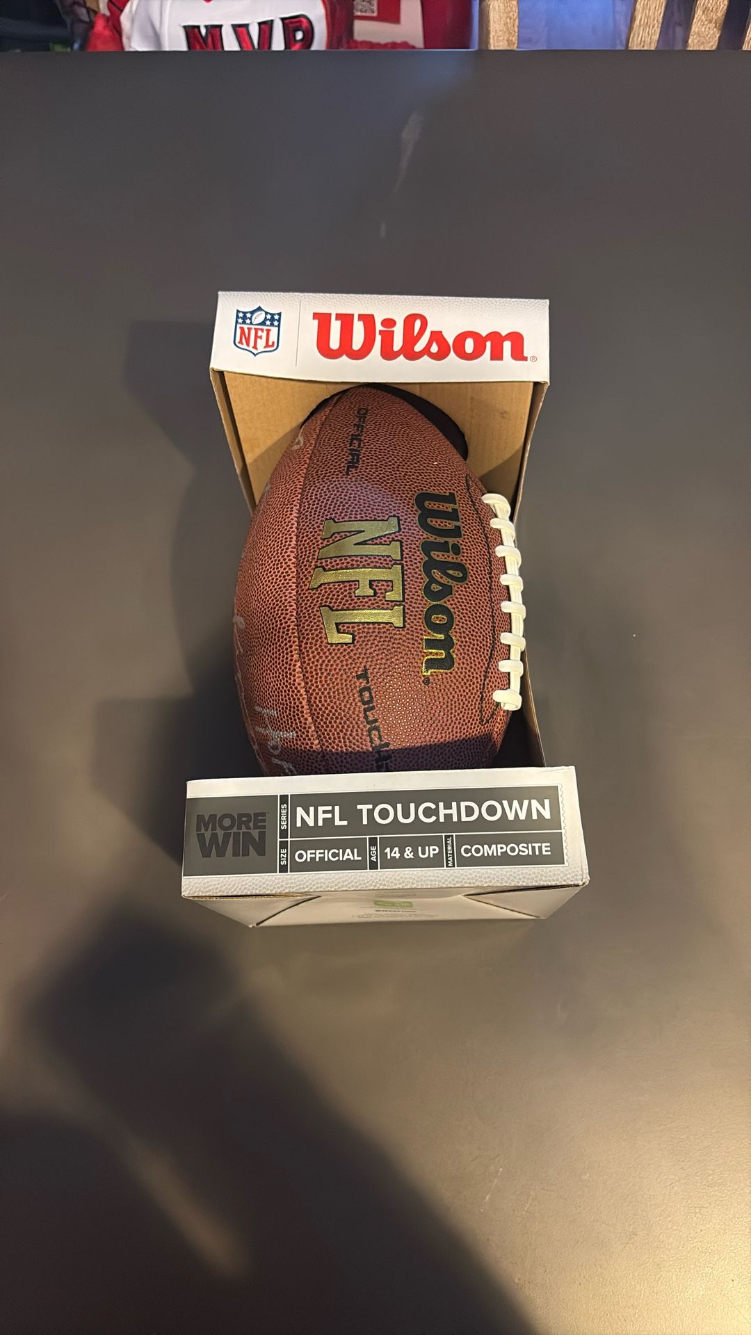Eric Dickerson Autographed Football