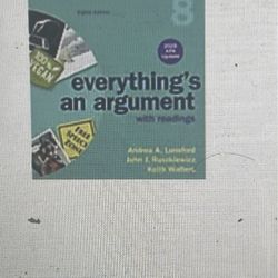 Everything An Argument