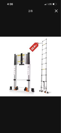 SAKER® Aluminum Telescoping Extension Ladder