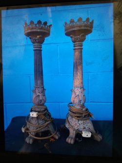 ANTIQUES LAMPS EACH