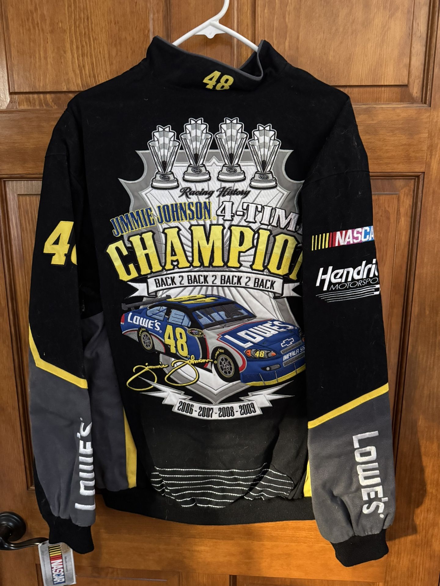 4 Time champion Jimmy Johnson Jacket