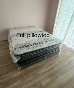 Brand-New Mattress Full Pillowtop + Box Spring 🛏