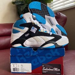 Retro DS Rare Reebok OG SHAQ ATTAQ PUMPS  SZ 9 Jordan 1 Lost And Found Kamikaze Es22 Iversons Questions 