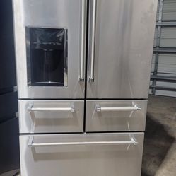 KitchenAid French door fridge stainless steel 4 doors french door 36” inches