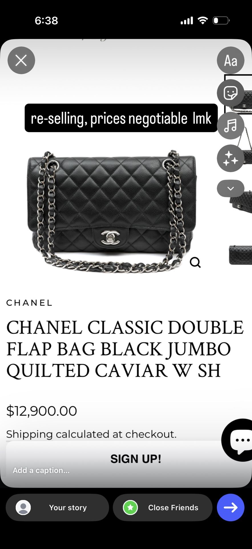 CHANEL CLASSIC HANDBAG