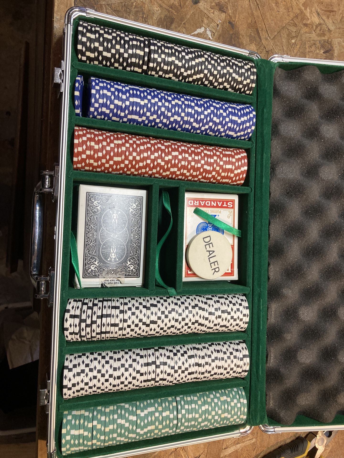 Poker Chip Set 180 Ct
