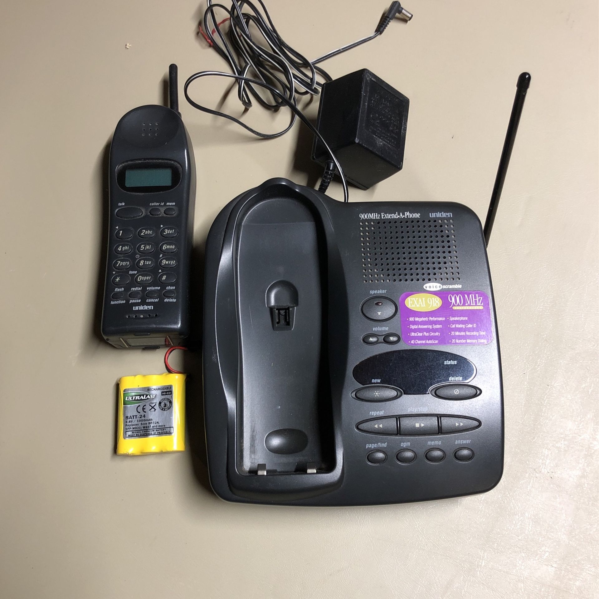 Uniden 900mghz Phone