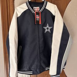 Dallas Cowboys Leather Jacket XL