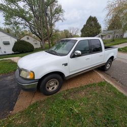 2001 Ford F-150 White 