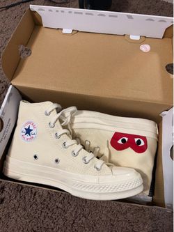 Comme des Garcons Converse White