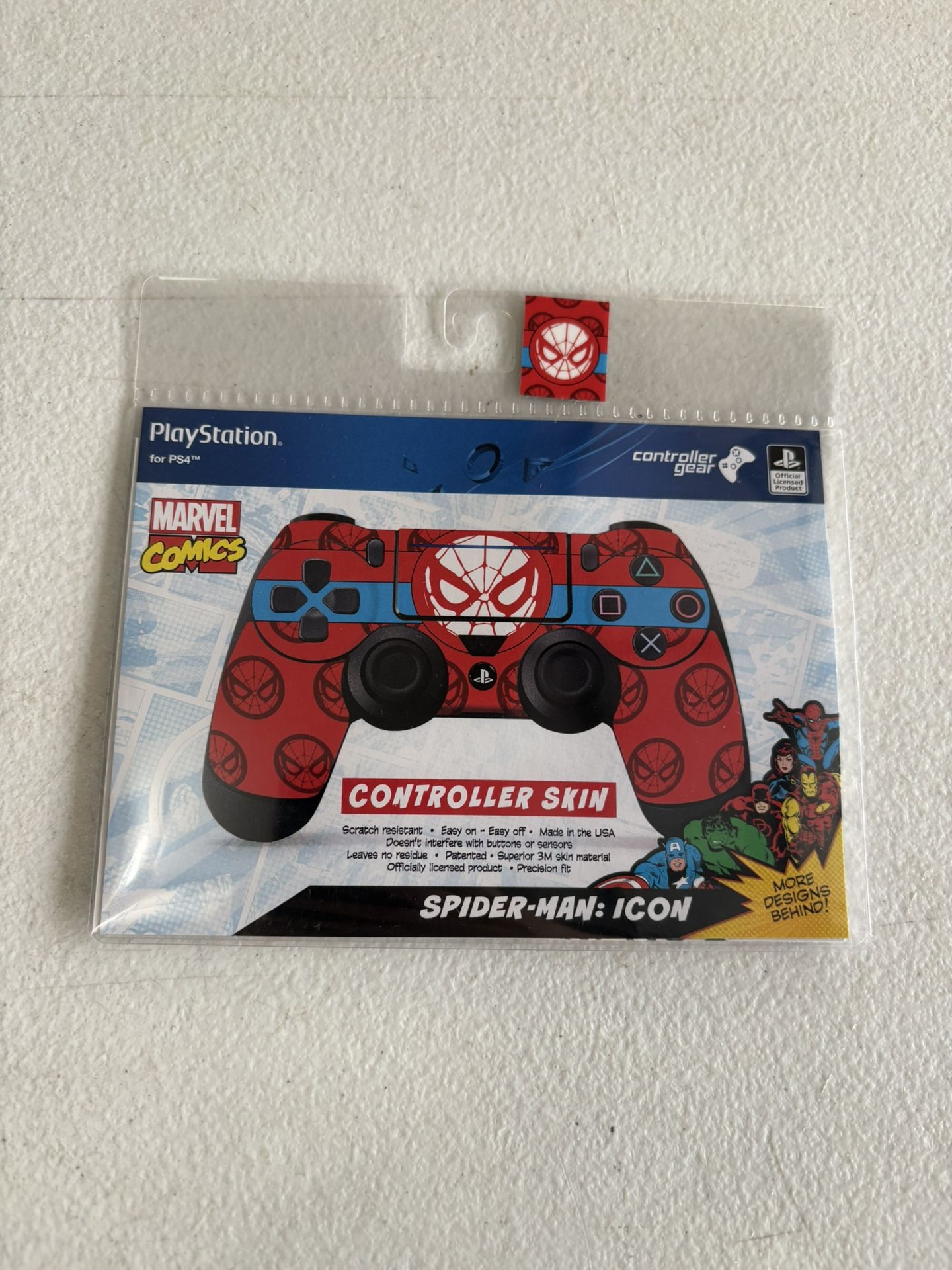 Sony PlayStation 4 Spiderman Controller skin