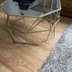Gold Coffee Table