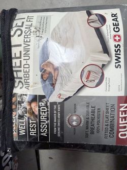 Queen sheet for camping
