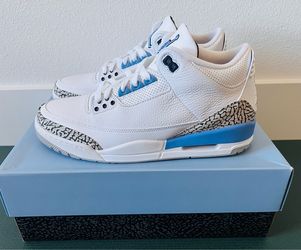Jordan 3 UNC Mens Size 10.5