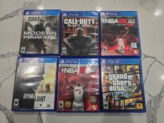 Playstation 4 Games $10 each