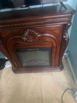Febo Flame Electric Fireplace Mantel