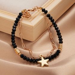 Multilayer Irregular Star Bracelet