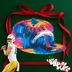 New Era Multi-Color Los Angeles Chargers 2020 NFL Crucial Catch 59FIFTY Sz 7 1/2